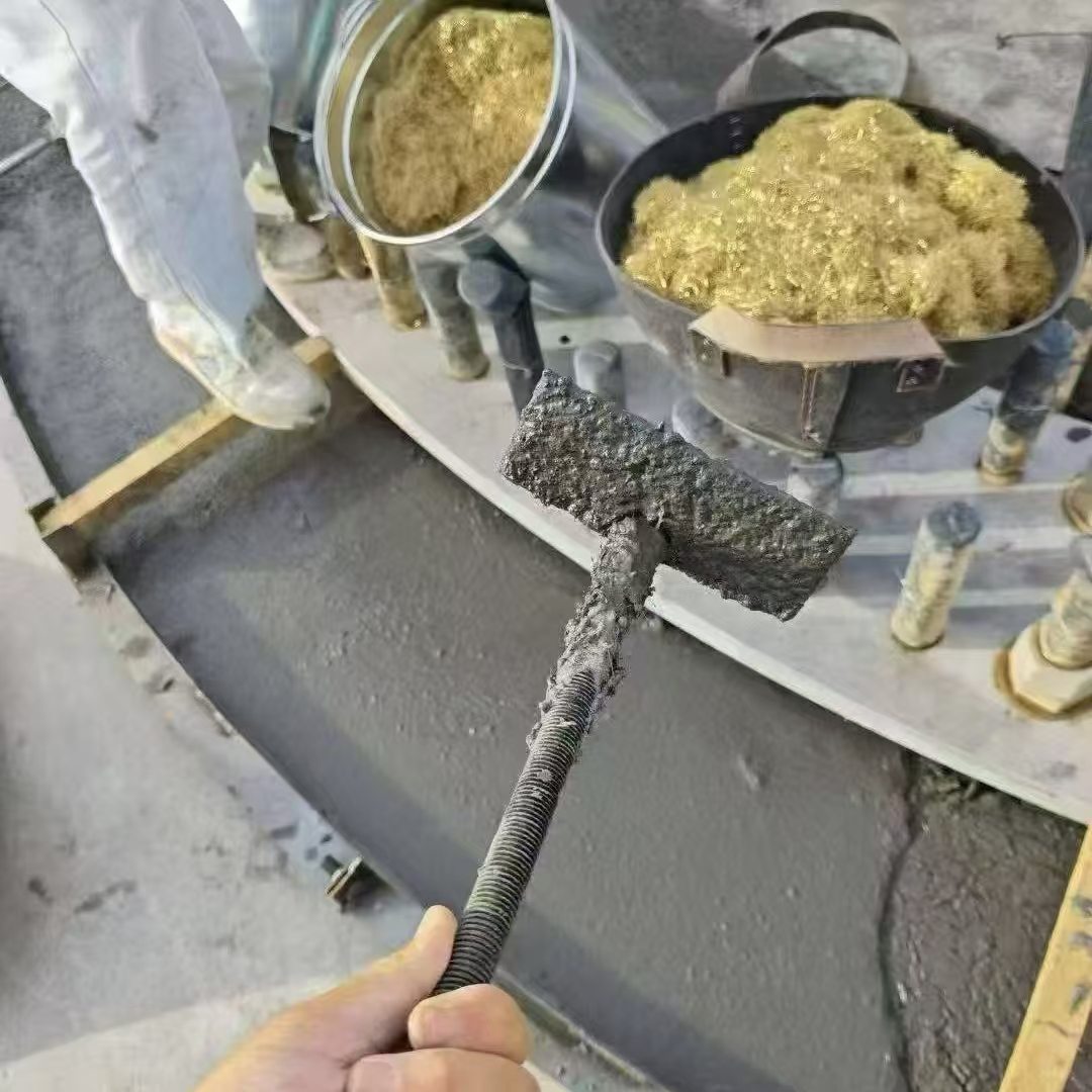 泰宁C120钢纤维高强无收灌浆料 轧机压缩机汽轮机发电机锻压设备底座灌浆材料